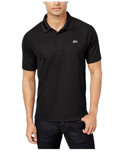 Lacoste Pique Polo Shirt  Black