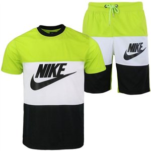 Nike Men's Colorblock Swoosh Top & Short Set