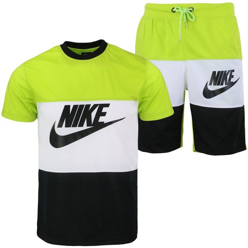 Nike Men's Colorblock Swoosh Top & Short Set