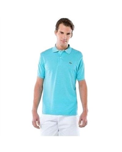 Lacoste Pique Polo Shirt  Turquoise