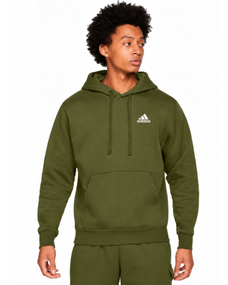 Adidas Men's Feel Cozy Essentials Fleece Pullover Hoodie