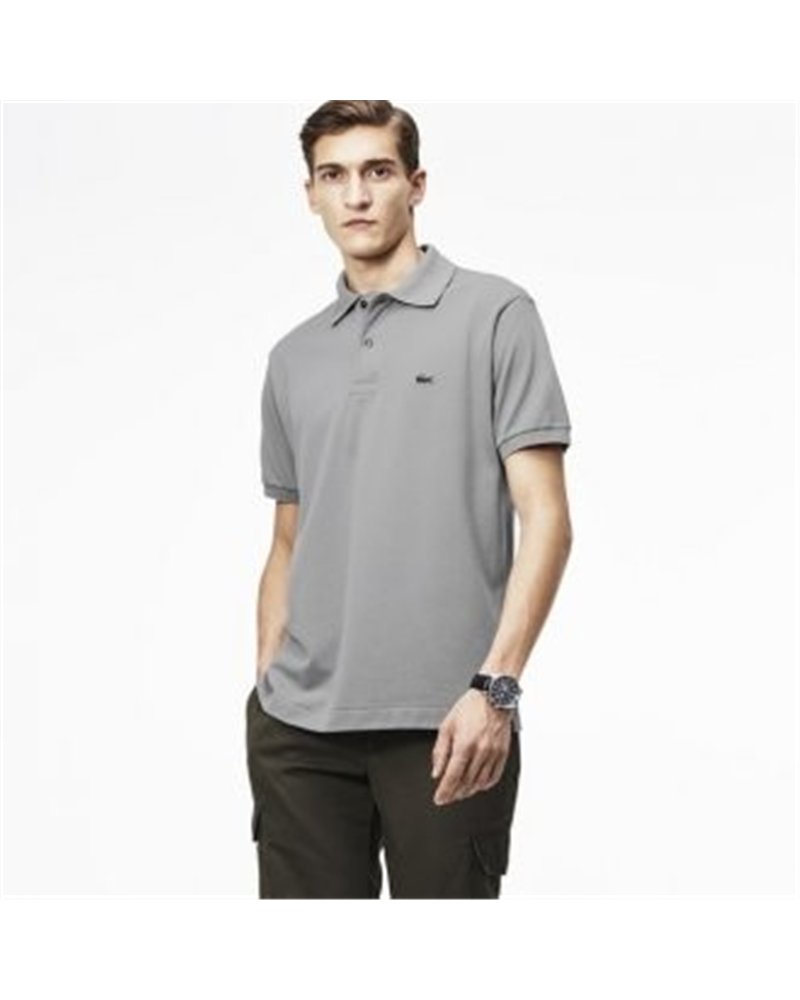 Lacoste Pique Polo Shirt  Dove Gray