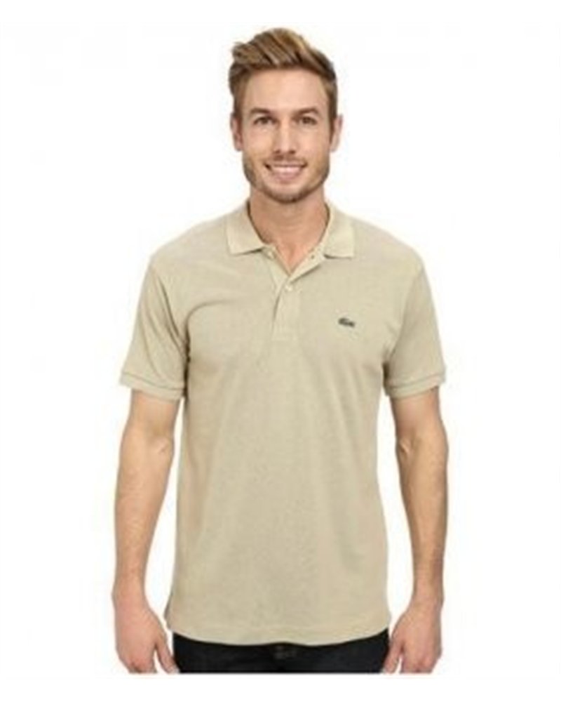 Lacoste Pique Polo Shirt  Tan