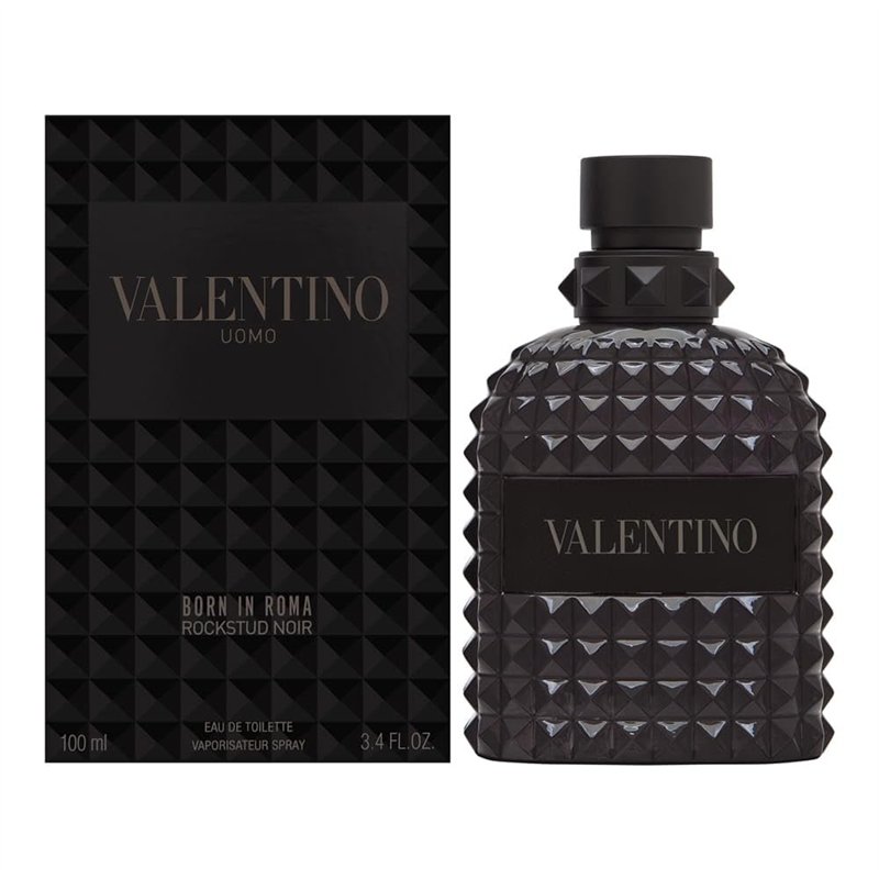 Valentino Born In Roma Rockstar Noir for Men 3.4 oz Eau de Toilette Spray