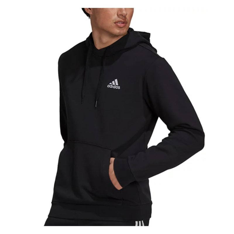 Adidas Men's Feel Cozy Essentials Fleece Pullover Hoodie