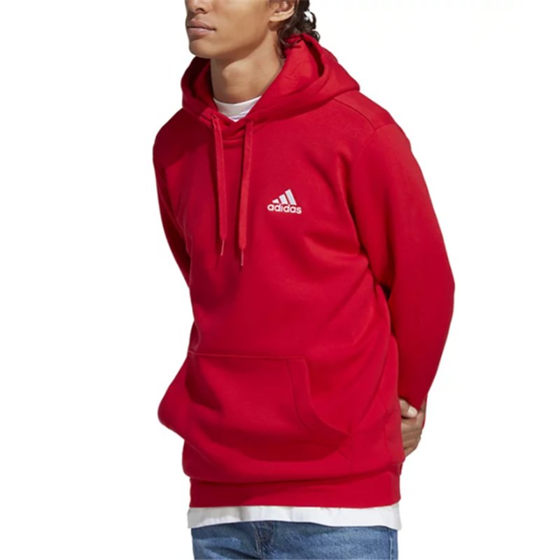 Adidas Men's Feel Cozy Essentials Fleece Pullover Hoodie