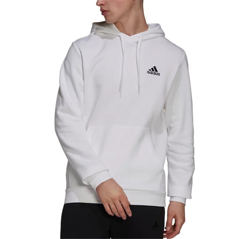 Adidas Men's Feel Cozy Essentials Fleece Pullover Hoodie
