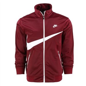 Nike Sportswear Swoosh  2 Piece Tracksuit Burgundy