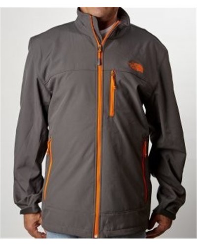 The North Face Men's Apex Bionic Jacket Gray./Orange
