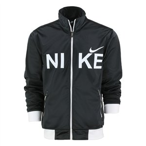 Nike Sportswear Swoosh  2 Piece Tracksuit Black/White