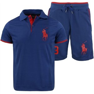 R.L Polo Men's Big Pony Short & Polo Shirt Final Sale