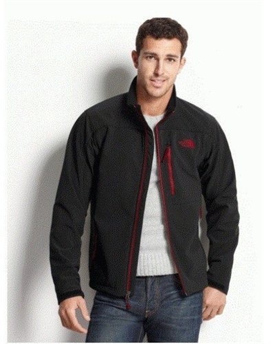 The North Face Men's Apex Bionic Jacket TNF Black/Red