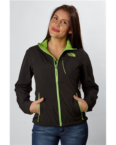 The North Face Apex Bionic Jacket Women's Black/ Kokomo Green