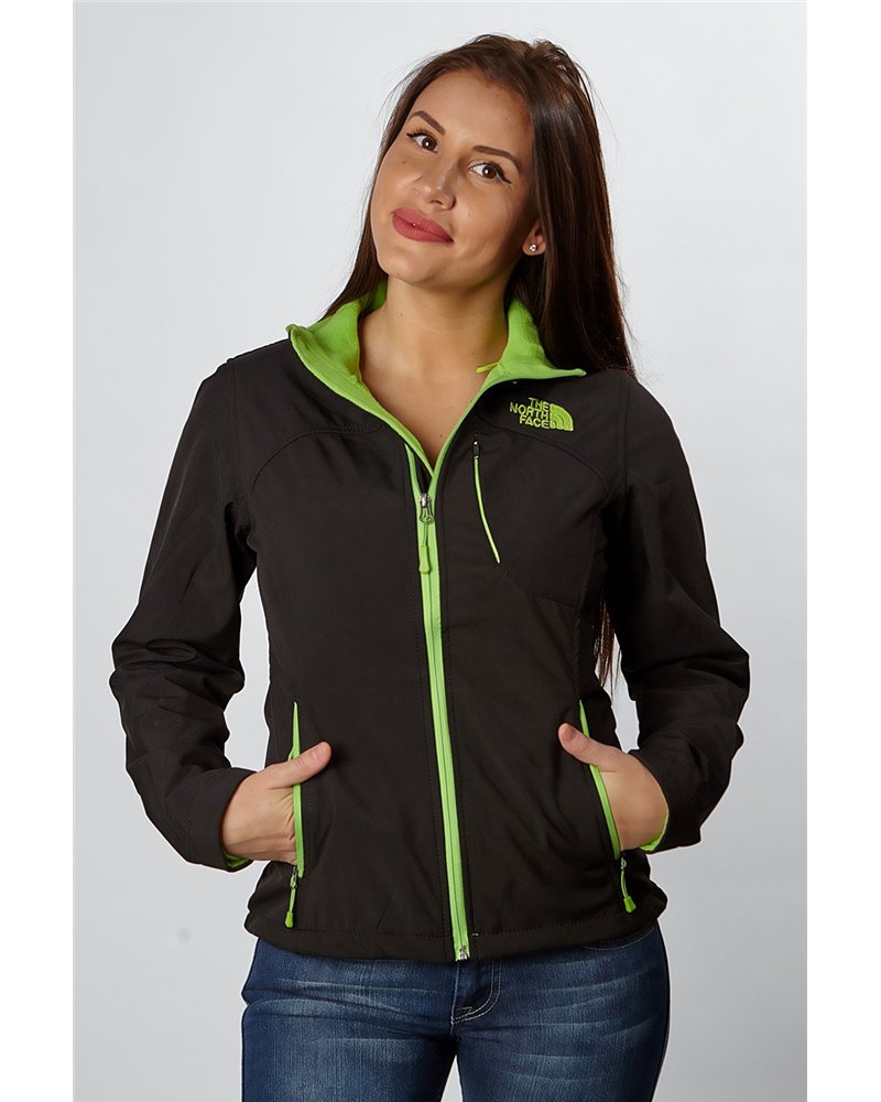 The North Face Apex Bionic Jacket Women's Black/ Kokomo Green