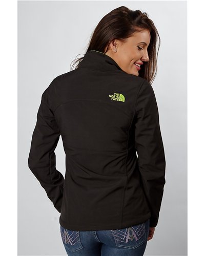 The North Face Apex Bionic Jacket Women's Black/ Kokomo Green