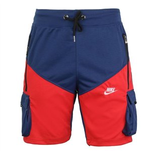 Nike Men's Tech Short-Sleeve Full Zip Cargo Hoodie & Short Set