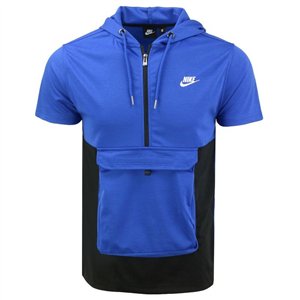 Nike Men's Tech Short-Sleeve Full Zip Cargo Hoodie & Short Set