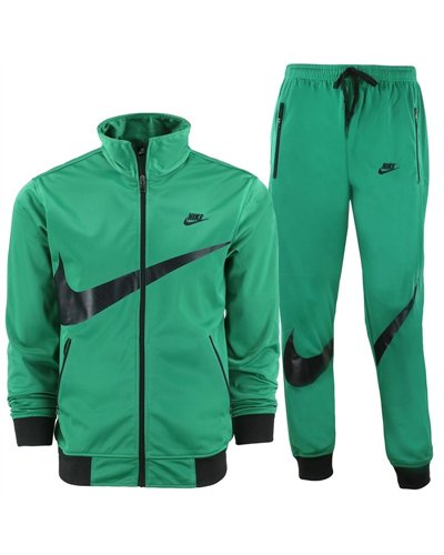 Nike Sportswear Swoosh  2 Piece Tracksuit Green