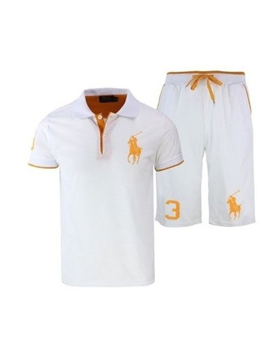 R.L Polo Men's Big Pony Short & Polo Shirt Final Sale