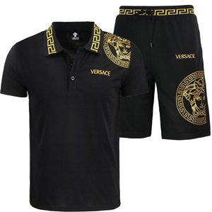 Versace Men's Polo Shirt & Short Set