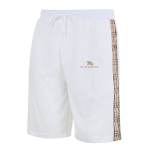 Burberry Men's Check Polo Shirt & Shorts Set Check Graphic