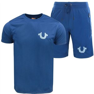 True Religion Crewneck T-Shirt & Short Set