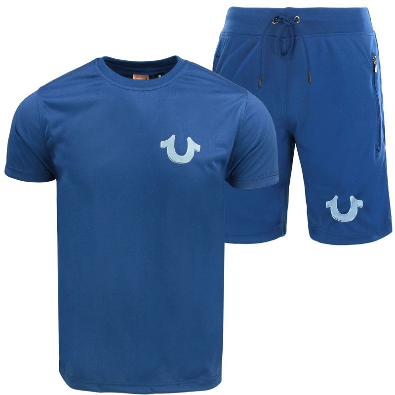 True Religion Crewneck T-Shirt & Short Set