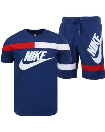 Nike Men's Colorblock Top & Short Set