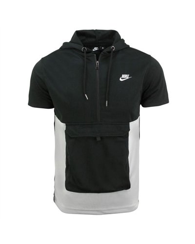 Nike Men's Tech Short-Sleeve Full Zip Cargo Hoodie & Short Set