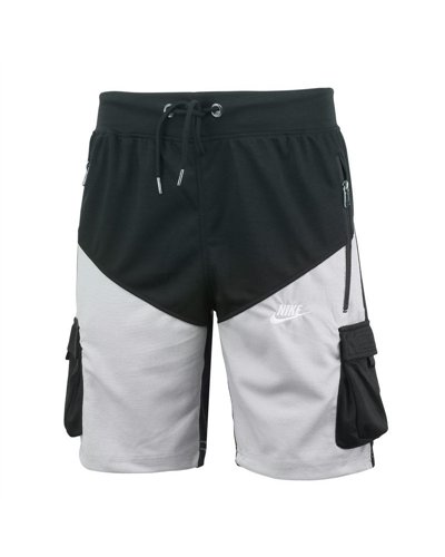 Nike Men's Tech Short-Sleeve Full Zip Cargo Hoodie & Short Set