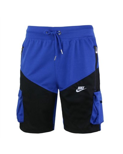 Nike Men's Tech Short-Sleeve Full Zip Cargo Hoodie & Short Set