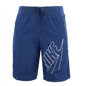 Nike Sportswear Embroidered Woven Flow Crewneck T-Shirt & Short Set