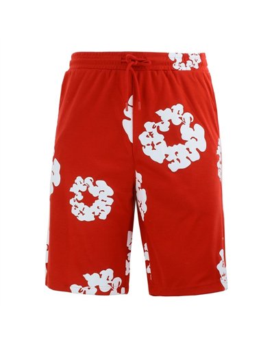 Denim Tears The Cotton Wreath Shorts & T Shirt 2 Piece Set