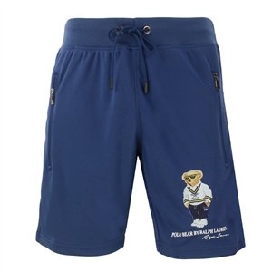 R.L Polo Men's Classic Fit Polo Bear Jersey T-Shirt& Short Set