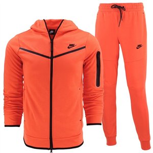 Nike Tech Fleece Full-Zip Hoodie & Pants 2 Pc Set Salmon
