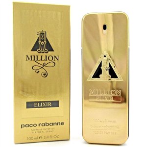 1 Million Elixir Intense By Paco Rabanne For Men 3.4 Oz For Men