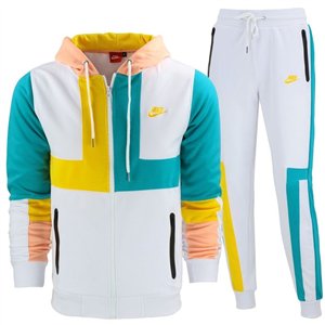 Nike Sportswear Men's Colorblock Tech Fleece Hoodie & Pants Set