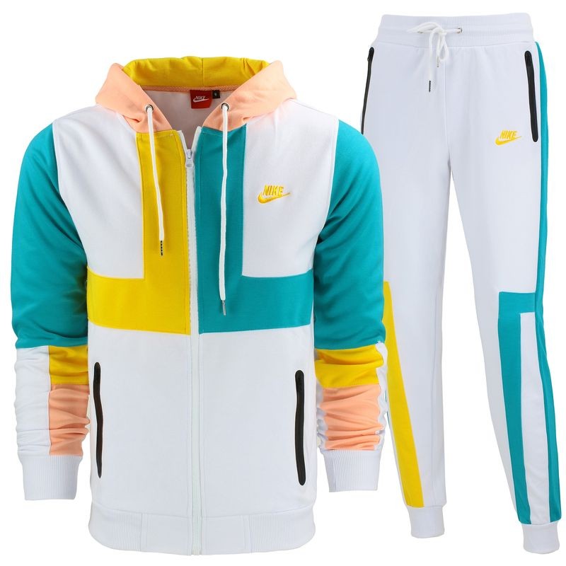 Nike Sportswear Men's Colorblock Tech Fleece Hoodie & Pants Set