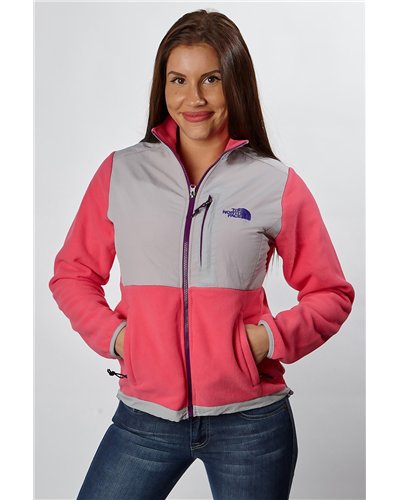 The North Face Women's Denali Fleece T Berry /Gray