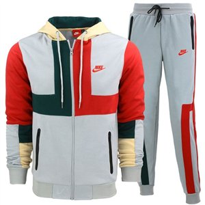 Nike Sportswear Men's Colorblock Tech Fleece Hoodie & Pants Set