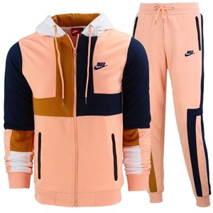 Nike Sportswear Men's Colorblock Tech Fleece Hoodie & Pants Set