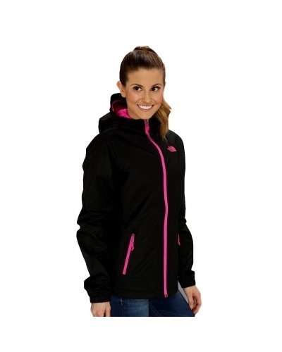 The North Face Women's Denali Hoodie Fleece Jacket Black