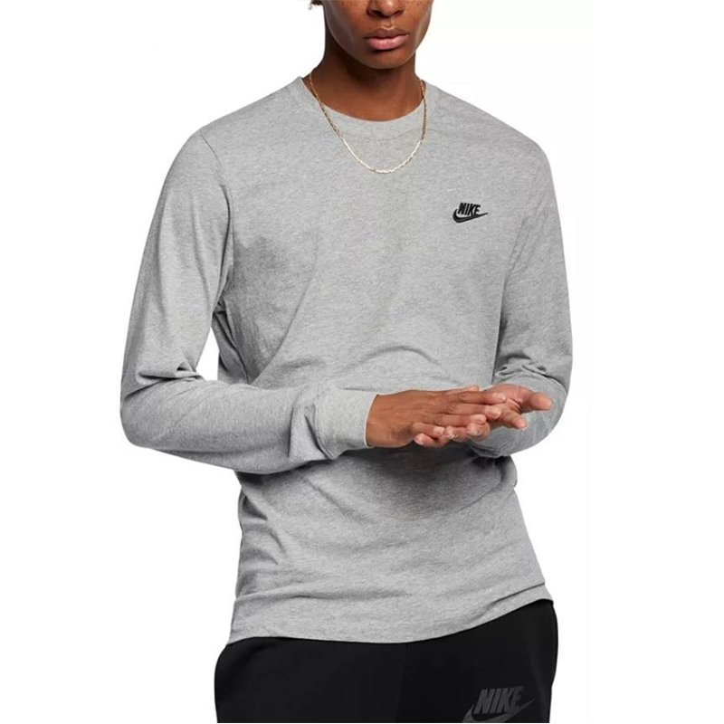 Nike Men's Long-Sleeve Sportswear Club T-Shirt