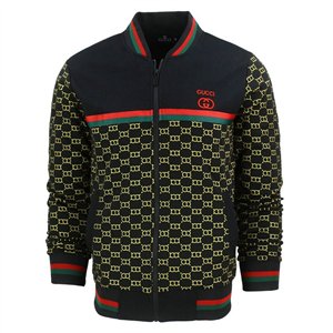 Gucci Black Monogram Jacket & Pants Set
