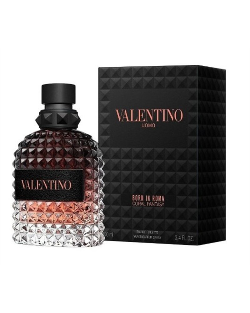 Valentino Valentino Uomo Born In Roma Coral Fantasy Eau De Toilette Spray 100ml/3.4oz