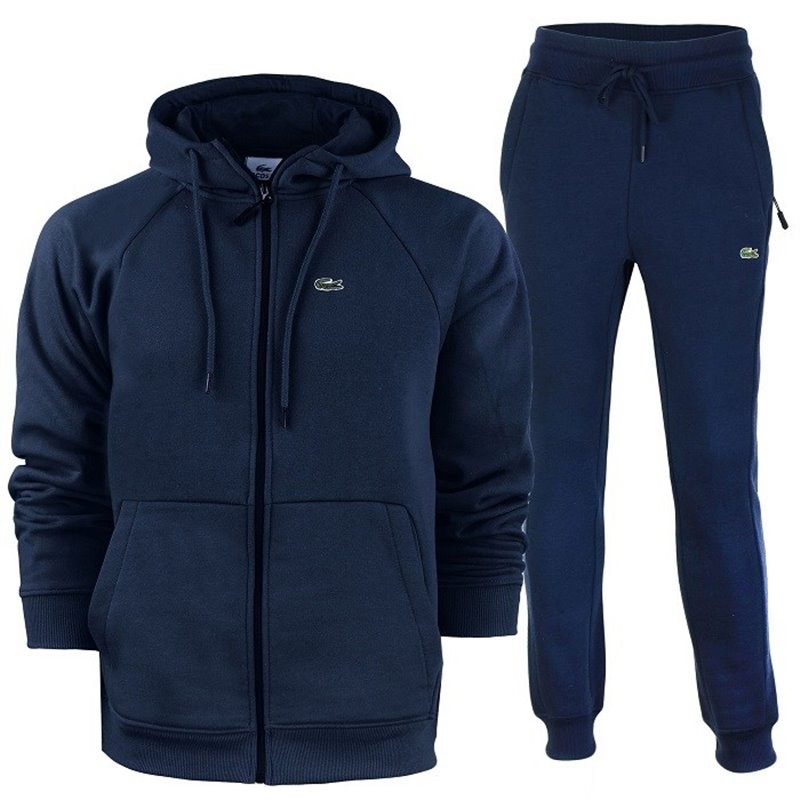 Lacoste Full Zip-Up Hoodie & Pants Set