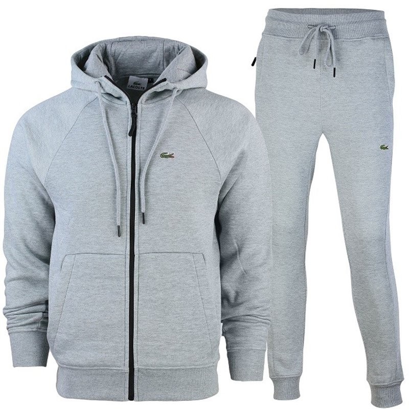 Lacoste Full Zip-Up Hoodie & Pants Set