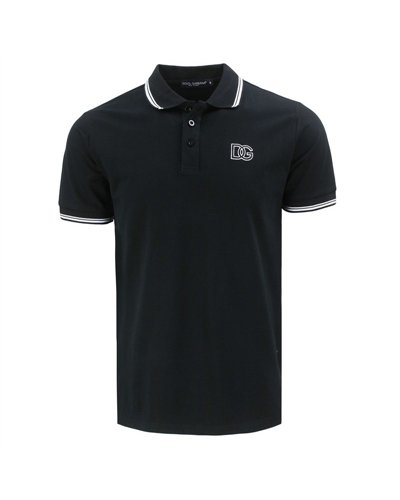 Dolce & Gabbana logo-embroidered  polo shirt