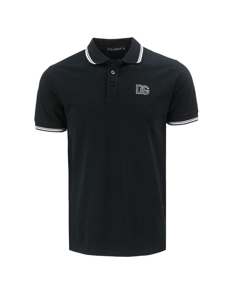 Dolce & Gabbana logo-embroidered  polo shirt