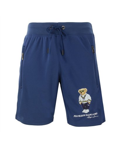 R.L Polo Men's Classic Fit Polo Bear Jersey T-Shirt& Short Set